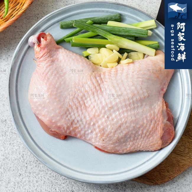  【阿家海鮮】放養福氣雞去骨雞腿清肉270g±10%/支